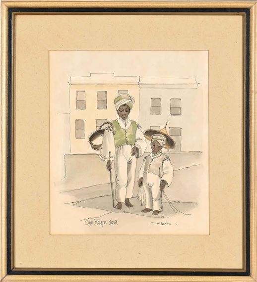 Two Works: Cape Malays 1849 by Don Adair, 1849