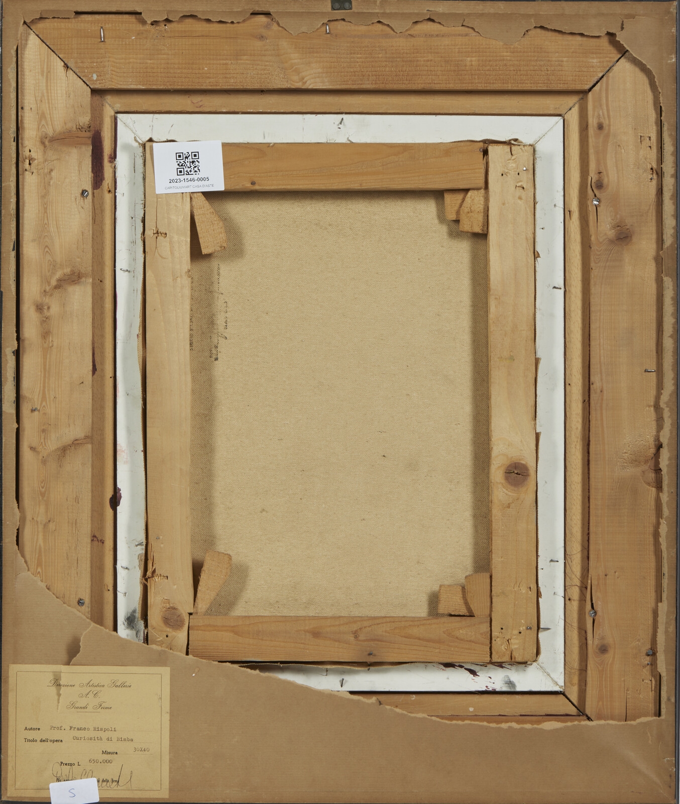 Franco Rispoli | Child's curiosity | MutualArt