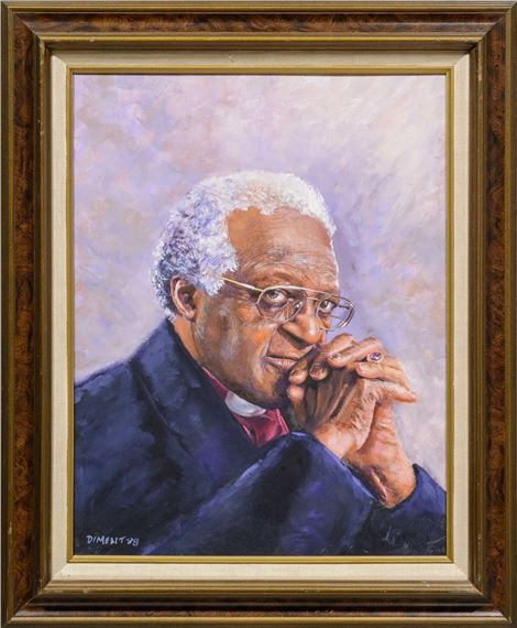 Archbishop Desmond Tutu by G. Diment, '98