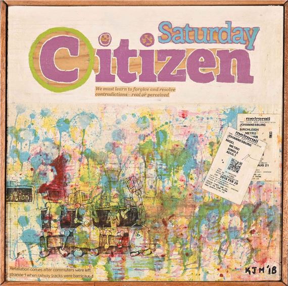 Khotso Motsoeneng (South Africa, 1993 - ), S.A. Citizen by Khotso Motsoeneng, dated 2018