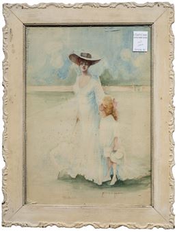 Mother and Daughter - Ethel Mott Herman