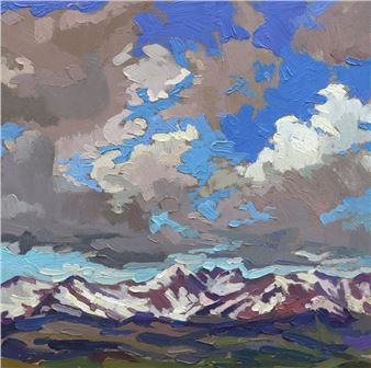 Rachel Rickert: Lanscapes en plein air - Jill Newhouse Gallery
