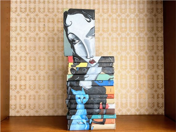 Mike Stilkey Mixed Media Sculpture - Mike Stilkey