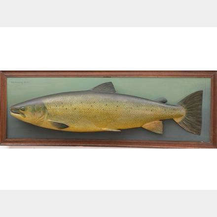Peter Duncan Malloch | Trophy fish of an Atlantic salmon | MutualArt