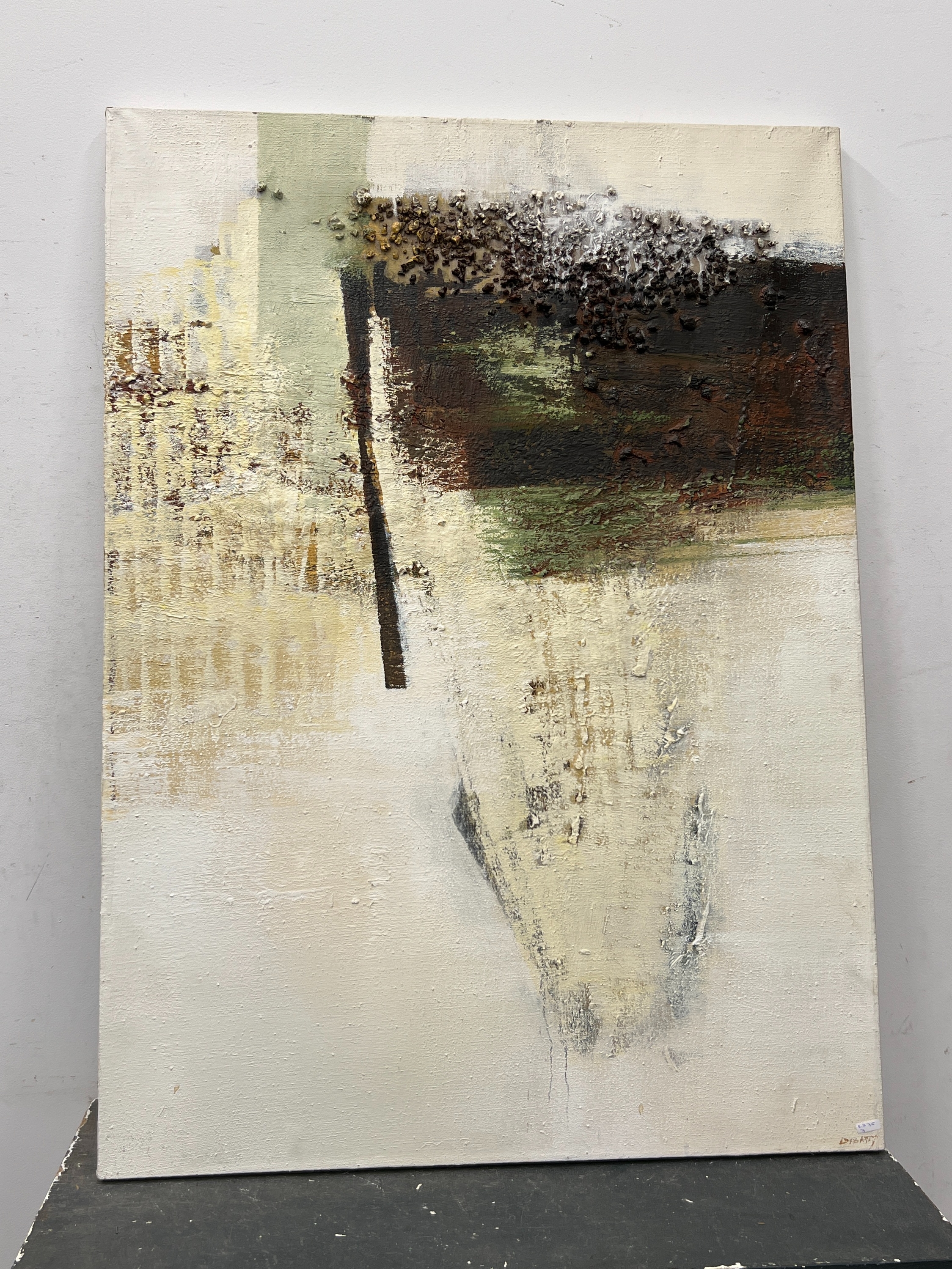 Artwork by Pierre Debatty, Balancement, Made of oil on canvas