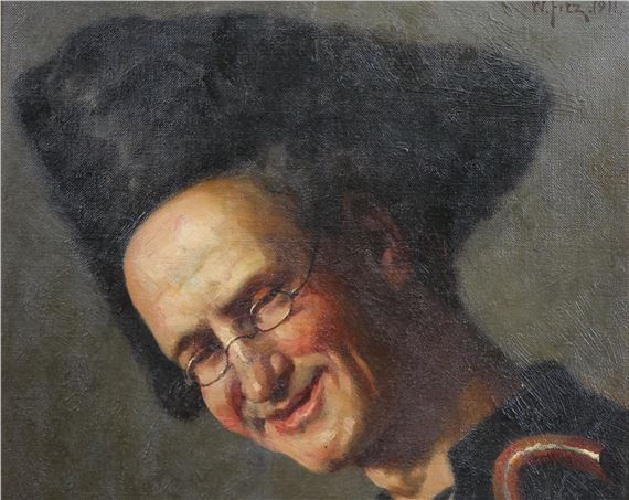 William Fitz | Portrait of a scholar (1911) | MutualArt