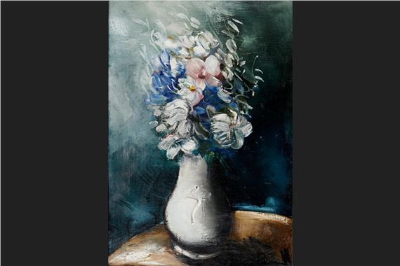 MAURICE DE VLAMINCK、BOUQUET DE FLEURS Maurice de Vlaminck, Bouquet de fleurs (Bouquet of Flowers