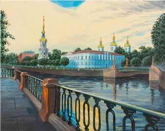 Tatiana Kozhevnikova Attr. St. Petersburg Acrylic - Tatiana Kozhevnikova