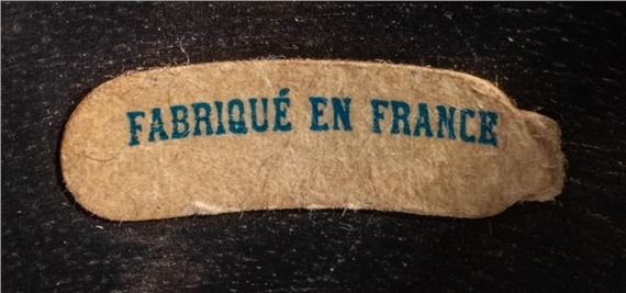 Bracelet Manchette En Bois Bicolore Style Catherine Noll - Palissandre Marron Foncé - Occasion Très Bon état