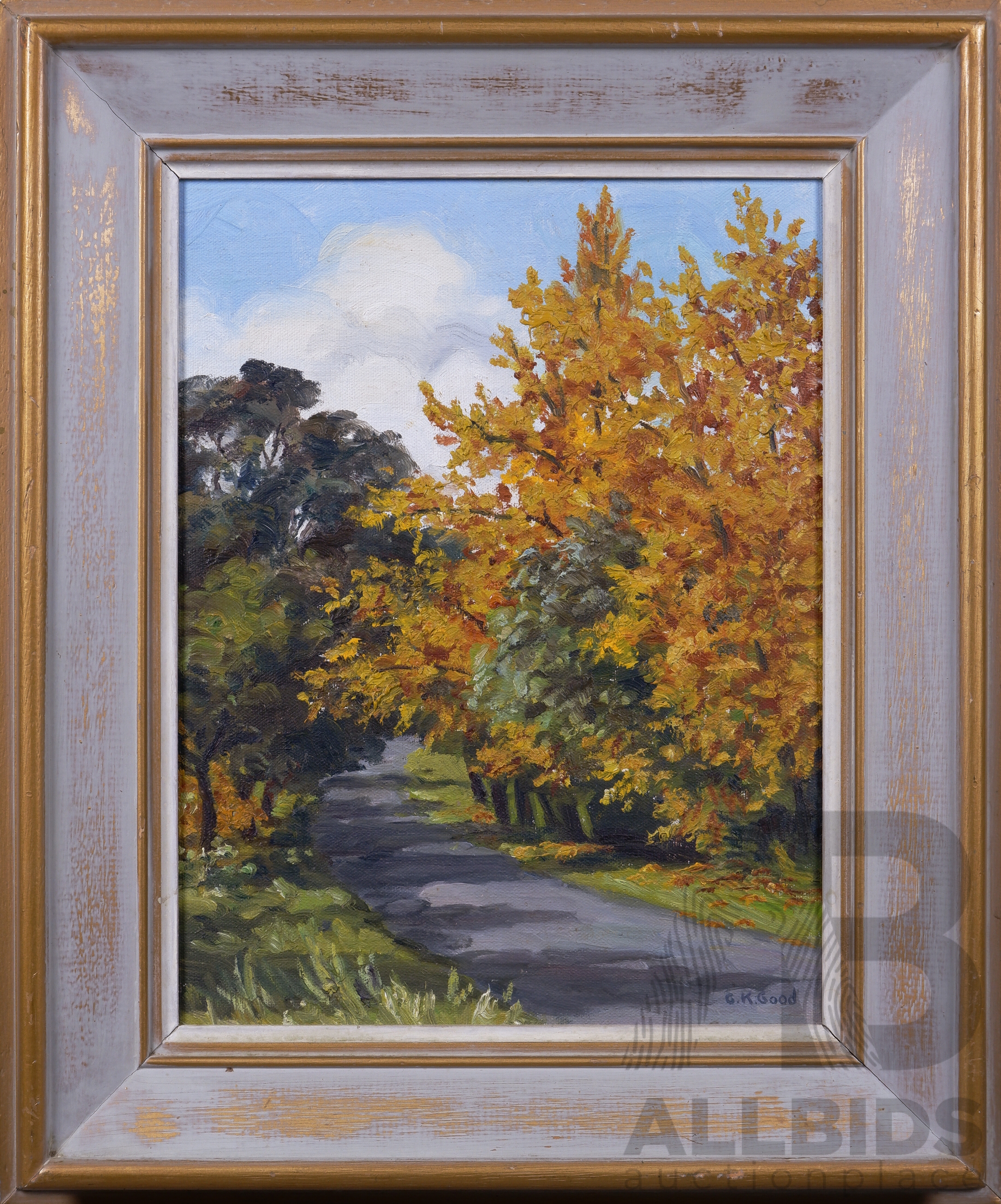 Artwork by Gladys K. Good, Gladys K. Good (20th Century, Made of Oil on Canvasboard