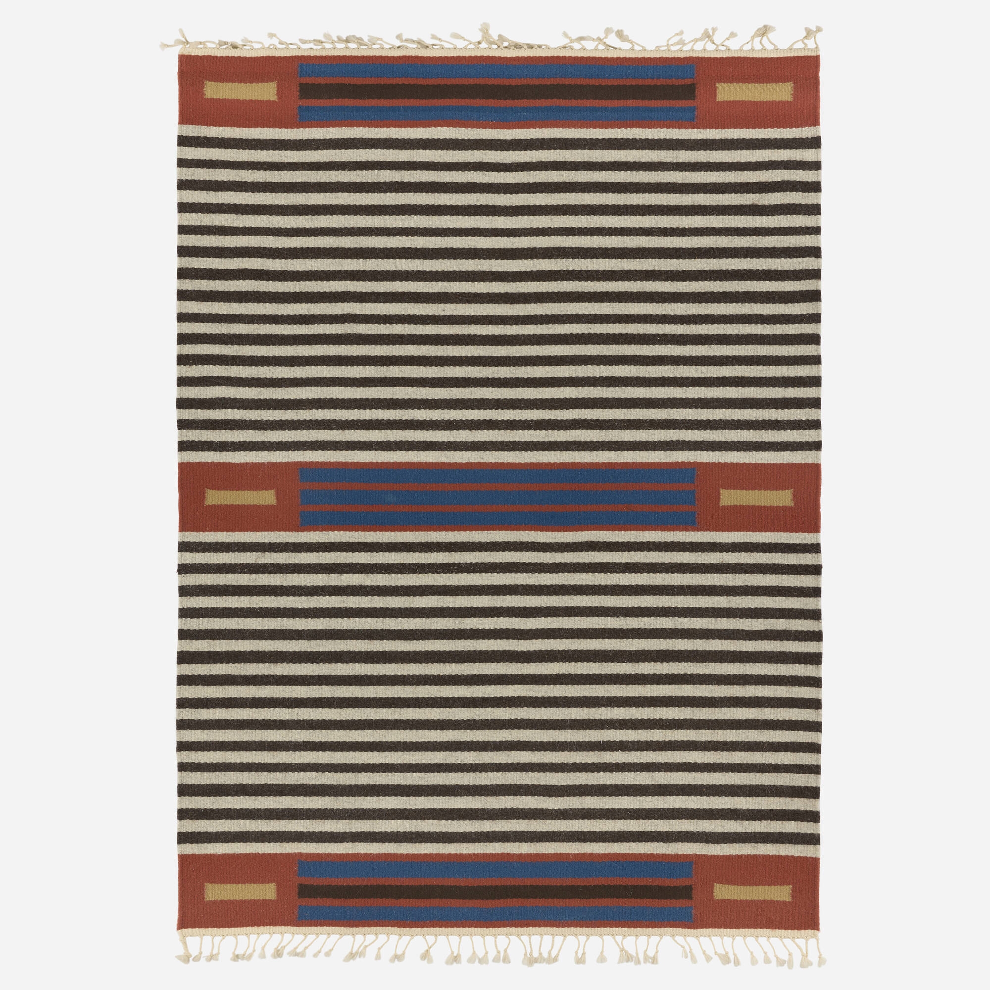 Artwork by Ramona Sakiestewa, Chief's blanket, Made of wool