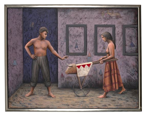 Roberto Marquez | Noche de interminables conjeturas 1989 (1989) | MutualArt