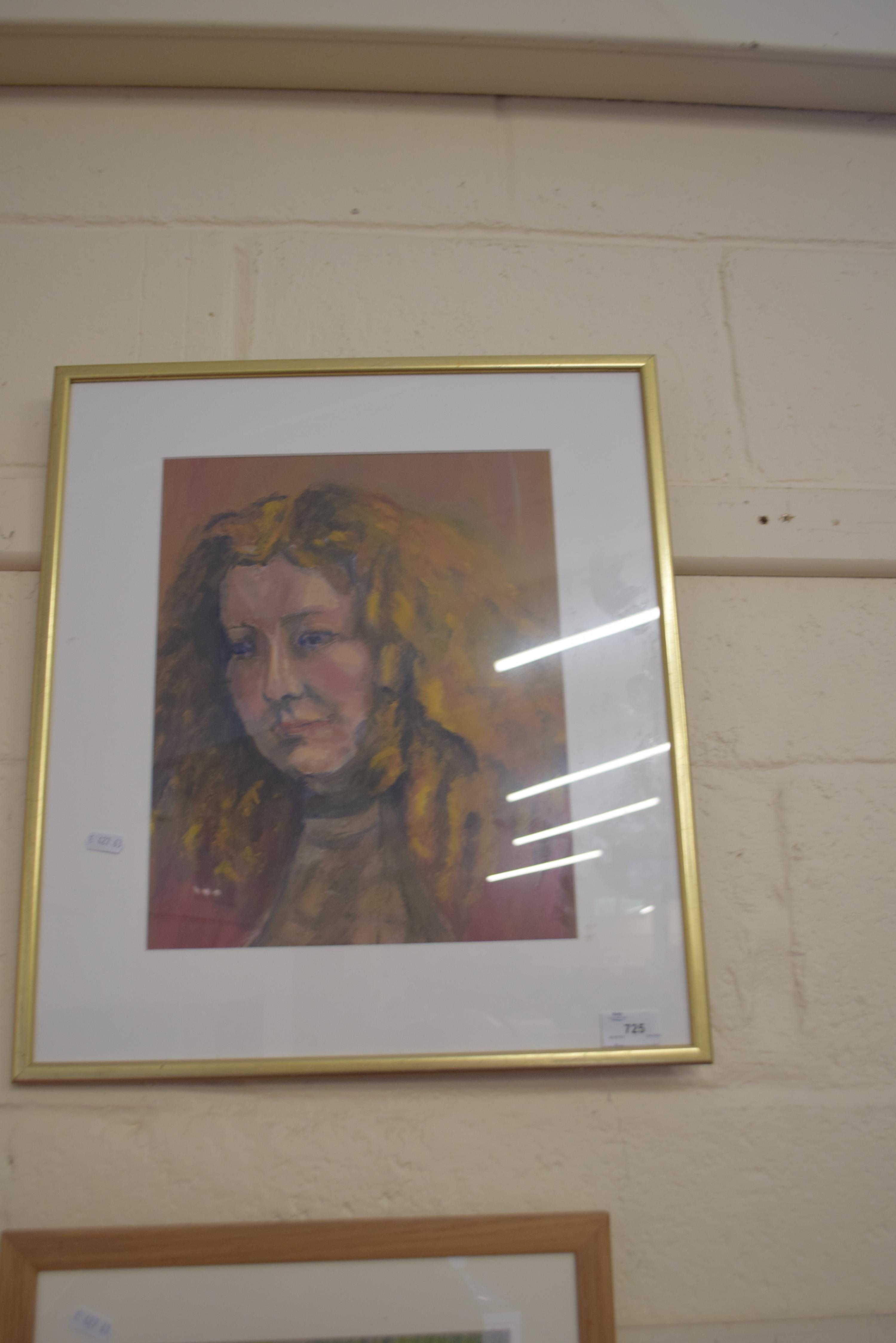 Valerie Lewis | portrait study of a female figure | MutualArt