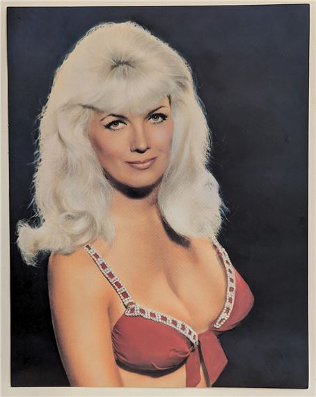 Original Litho BUNNY YEAGER Self Portrait 11" x 14
