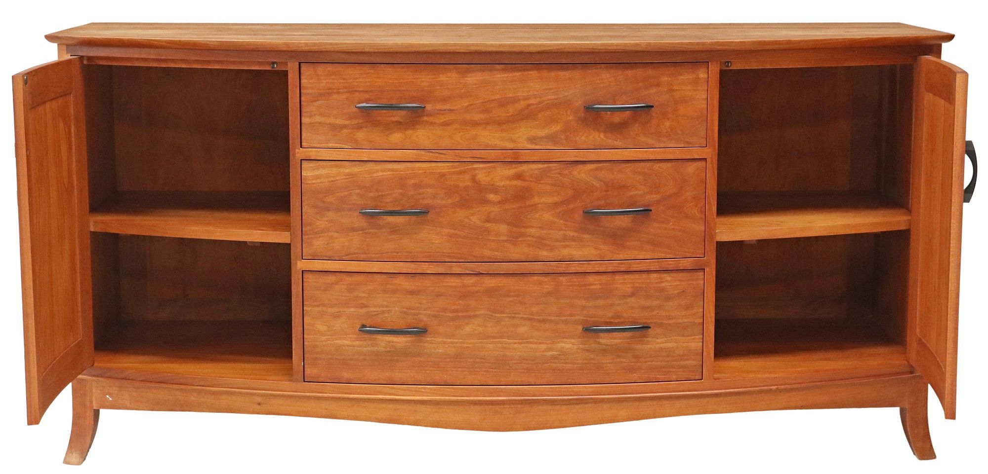 Artwork by Thomas Moser, Crescent, Made of cherrywood