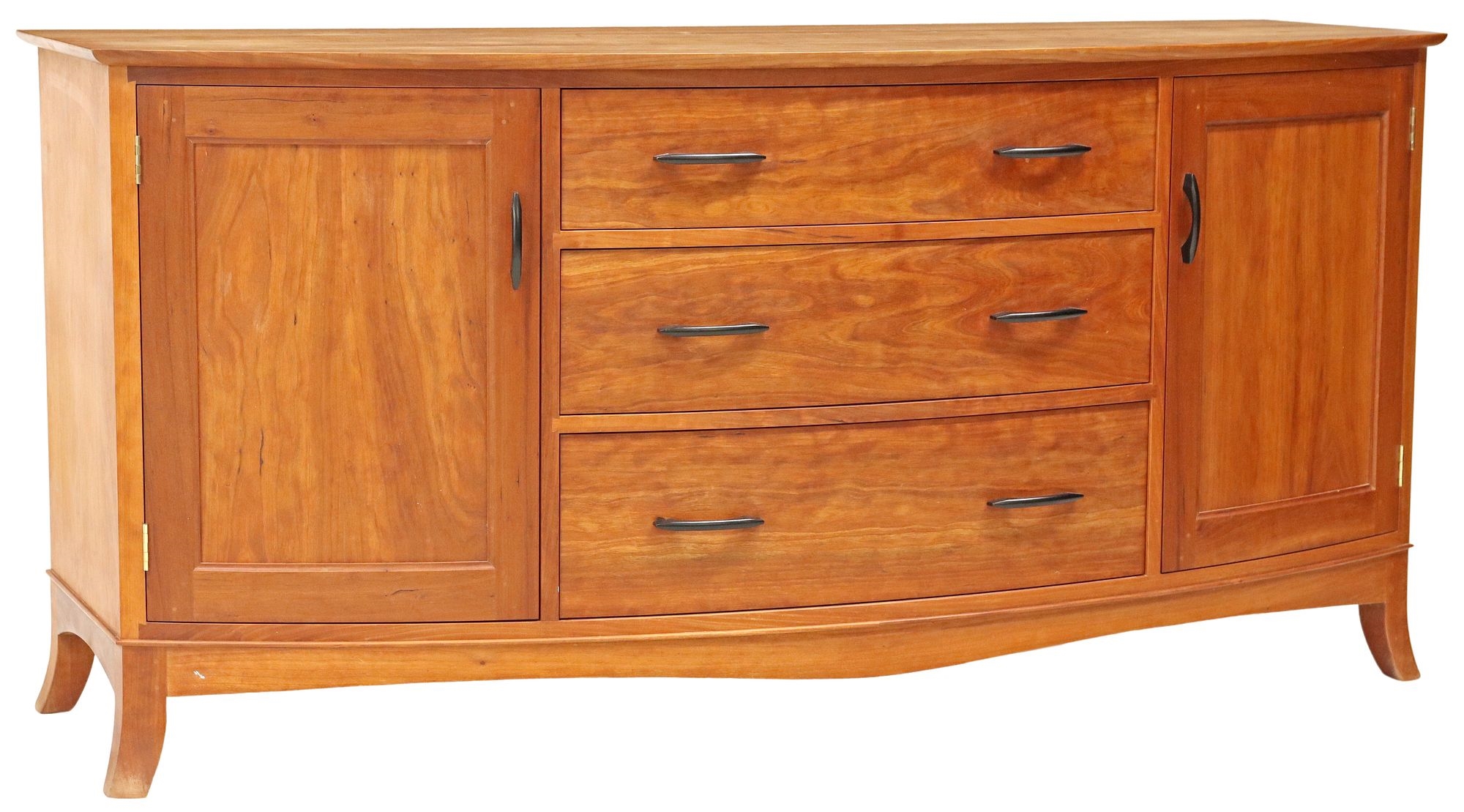 Artwork by Thomas Moser, Crescent, Made of cherrywood