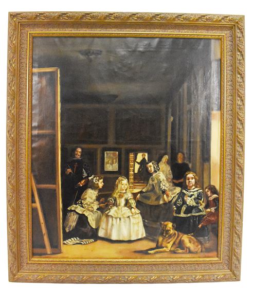 ほかの方発送×Velázquez【Las Meninas】複製画 ほかの方発送×Velázquez【Las Meninas】複製画 Velázquez's Las