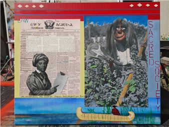 Jane Ash Poitras: Keeping The Circle Strong - Missoula Art Museum