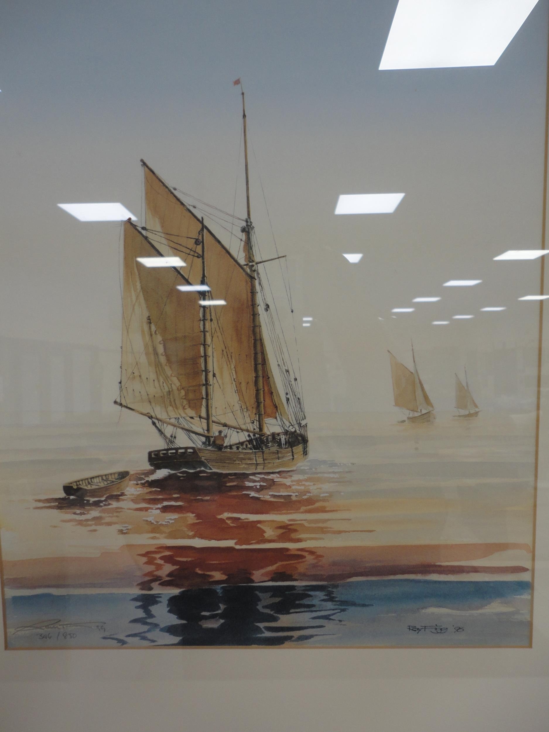 Ray Figg | Pencil signed limited edition prints of boats by Ray Figg ...