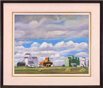 Untitled, Grain Elevators - Karel Ten Hope