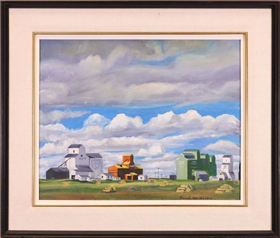 Untitled, Grain Elevators - Karel Ten Hope