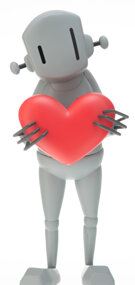 Robot With Heart by Chris RWK, 2023