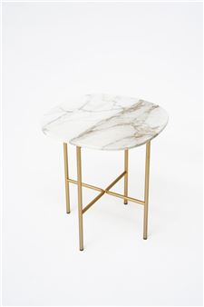 Soap Side Table By Tacchini. The soft shapes and simple lines are what characterise the Soap table collection from Tacchini. The Soap side table designed by Gordon Guillaumier is presented with a polished Italian, whi... - Gordon Guillaumier