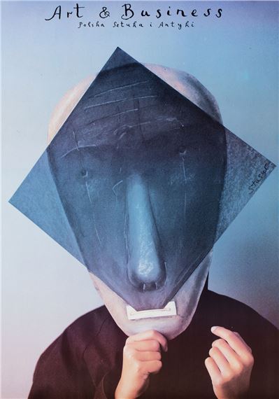 Stasys Eidrigevicius | Poster for the exhibtion Stasys. 20 lat z