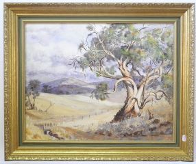 Autumn Tree Near Melton Mowbray - Arthur John Ensor