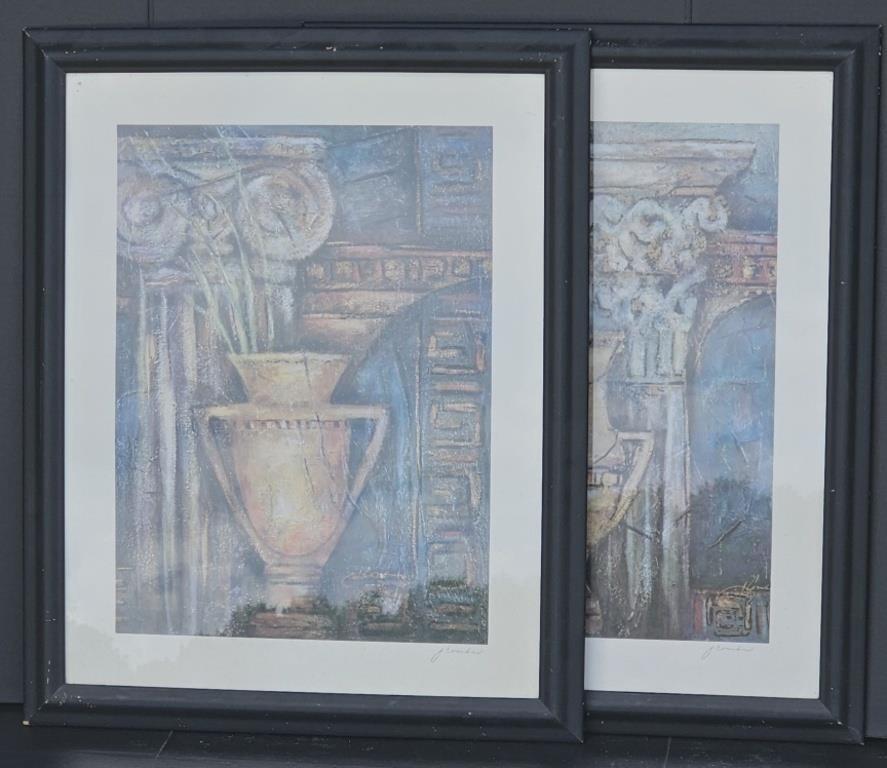 Artwork by Joyce Combs, S) Pair Of Still Life Prints By Joyce Combs, Made of Prints