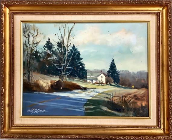 Farm House by Fritz Hoffman, 1930-2008