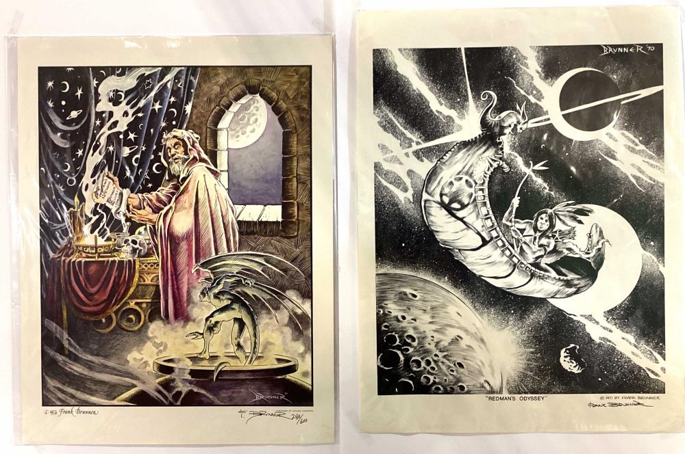 Frank Brunner | Frank Brunner 1970’s Singed Art Prints | MutualArt