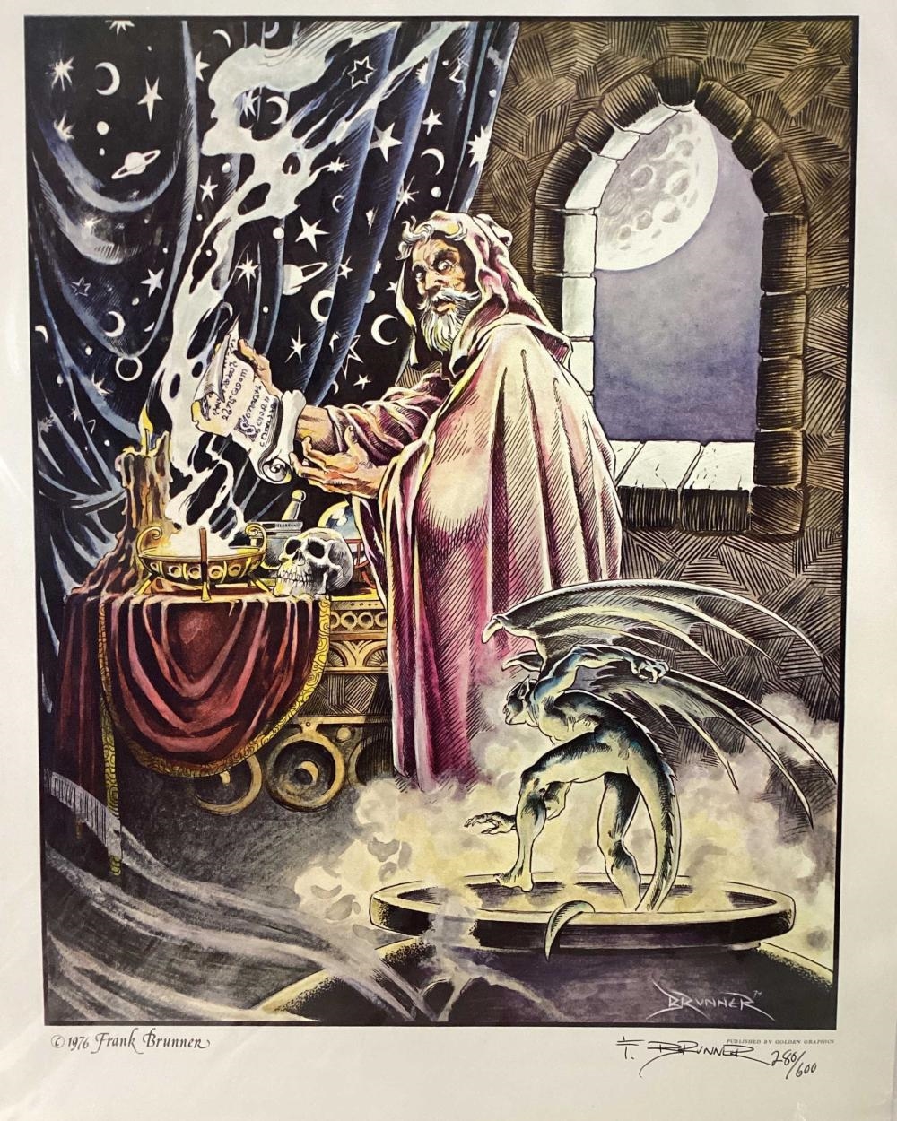 Frank Brunner | Frank Brunner 1970’s Singed Art Prints | MutualArt