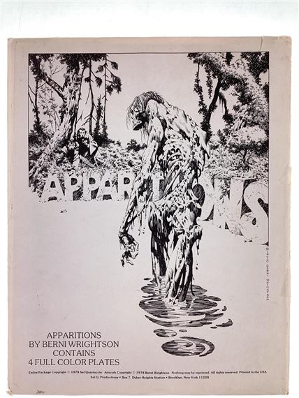Bernie Wrightson | Berni Wrightson 1978 Full Color Art Portfolio ...