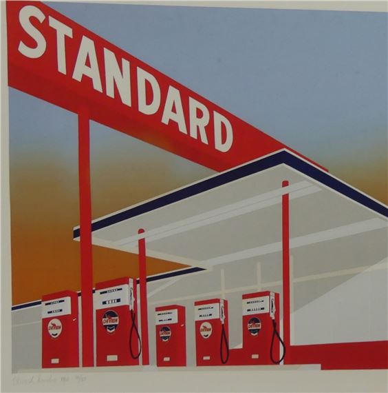 Ed Ruscha | STANDARD STATION (1966) | MutualArt