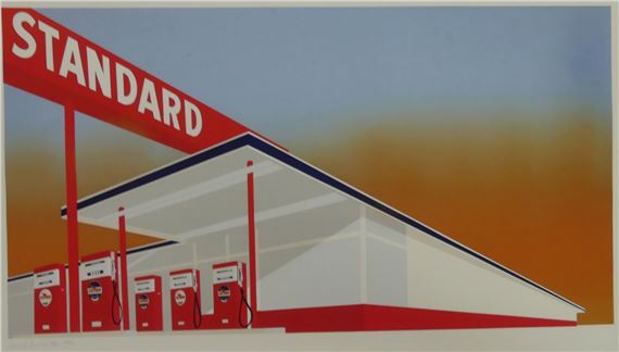 Ed Ruscha | STANDARD STATION (1966) | MutualArt
