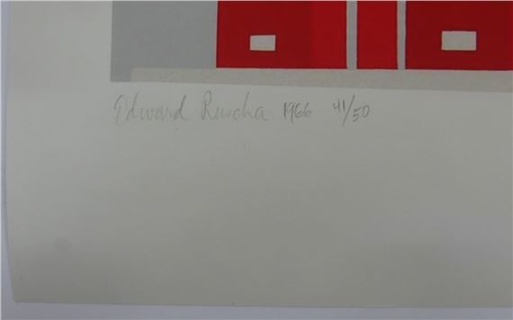 Ed Ruscha | STANDARD STATION (1966) | MutualArt