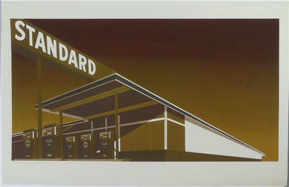 Ed Ruscha | MOCHA STANDARD (1969) | MutualArt
