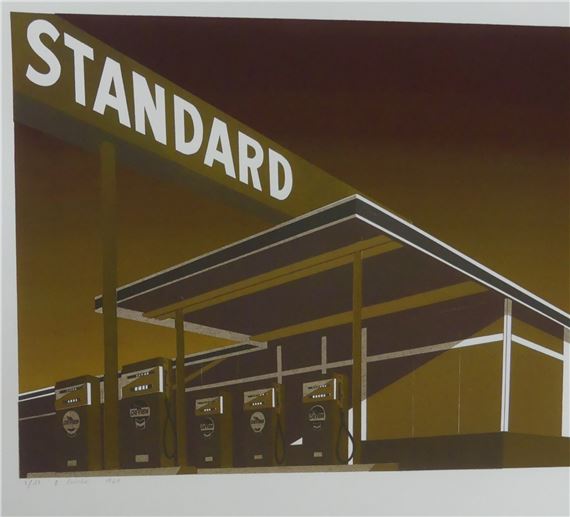 Ed Ruscha | MOCHA STANDARD (1969) | MutualArt