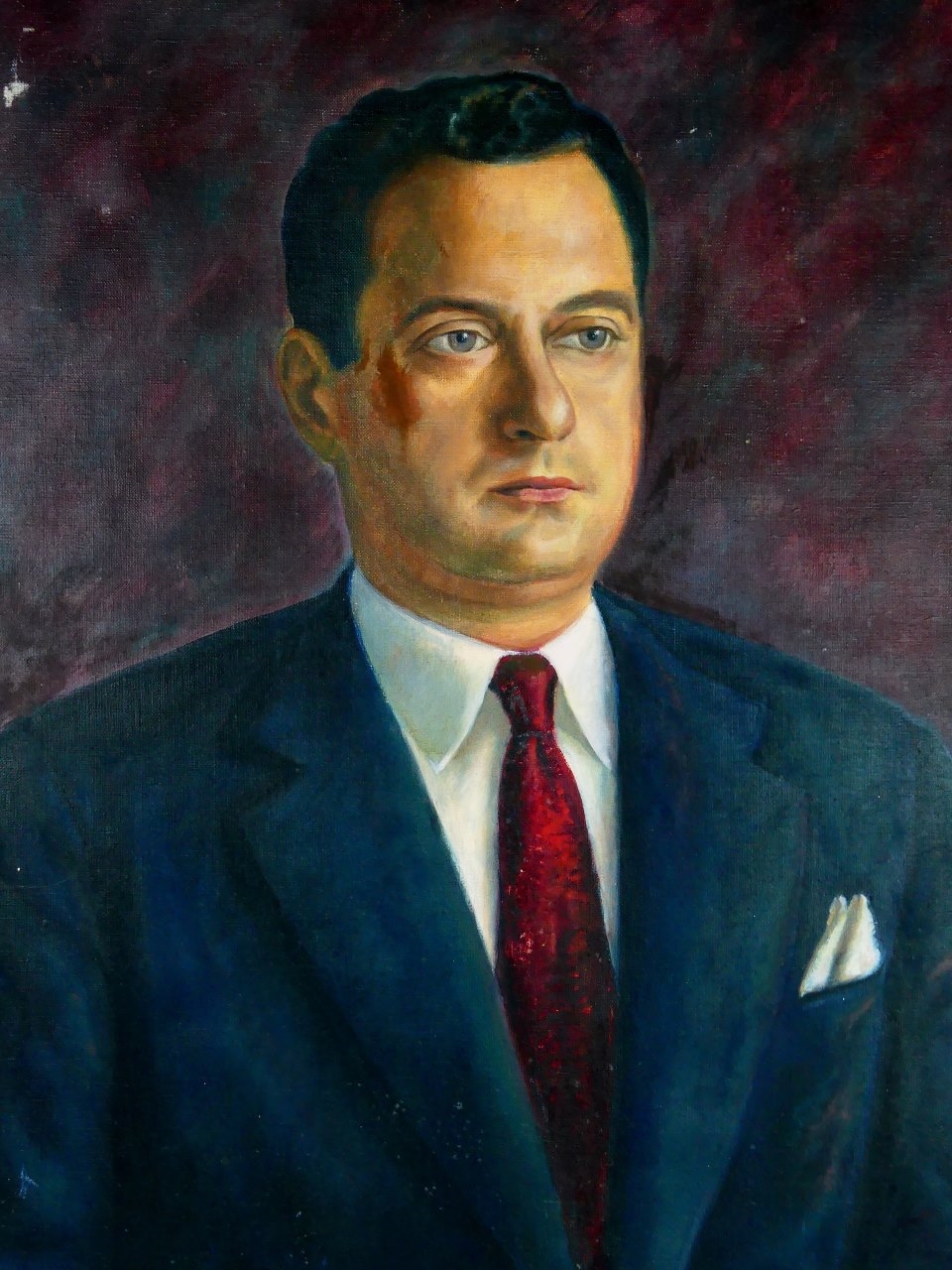 Artwork by James P. Bonelli, SELF PORTRAIT, Made of oil painting on canvas