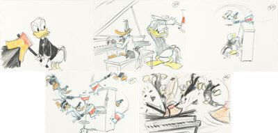 Mark Kausler | Who Framed Roger Rabbit Donald Duck and Daffy Duck Piano ...