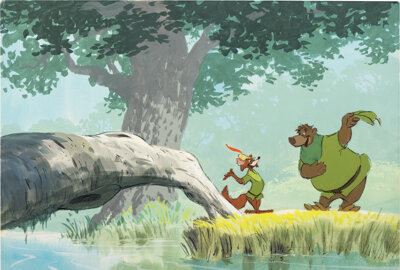 Robin Hood Art Disney