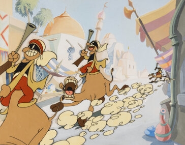 Ub Iwerks | Ali Baba Original Production Cel and Key Master Production ...