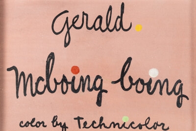 Artwork by Jules Engel, Herbert Klynn, Gerald McBoing-Boing RARE Storyboard/Color Keys Sequence of 24 by Jules Engel and Herb Klynn (UPA, Made of gouache