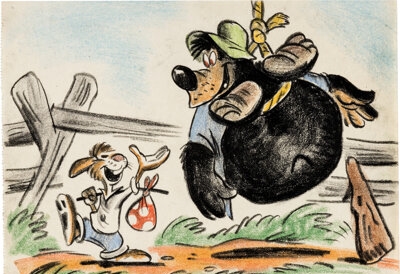 Bill Peet | Song of the South Br'er Rabbit | MutualArt
