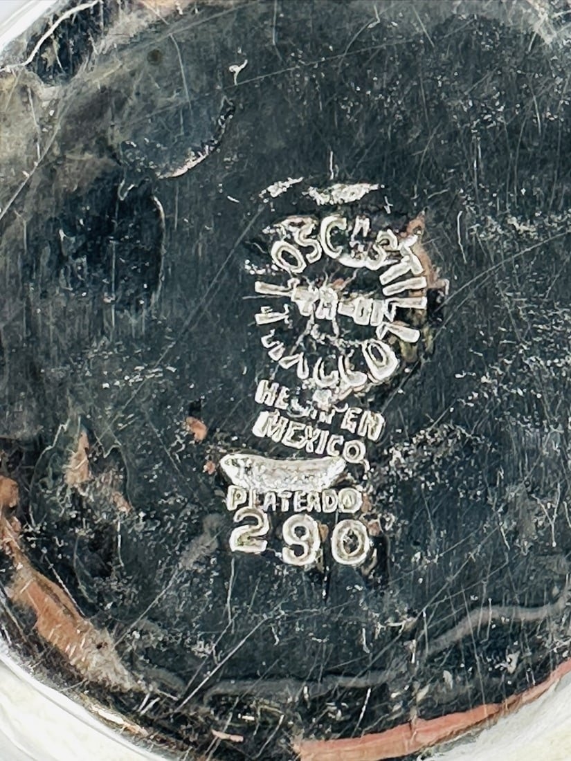 Artwork by Los Castillo, Los Castillo Hummingbird Pitcher With Abalone Shell Body, Mexico 20th Century, Made of Vintage Silver and