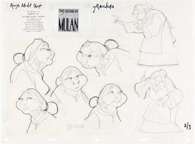 Jeffrey James Varab | Mulan Grandmother Fa | MutualArt