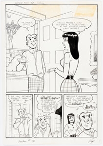 Samm Jughead Schwartz | Samm Schwartz Archie #121 Complete 6-Page Story ...