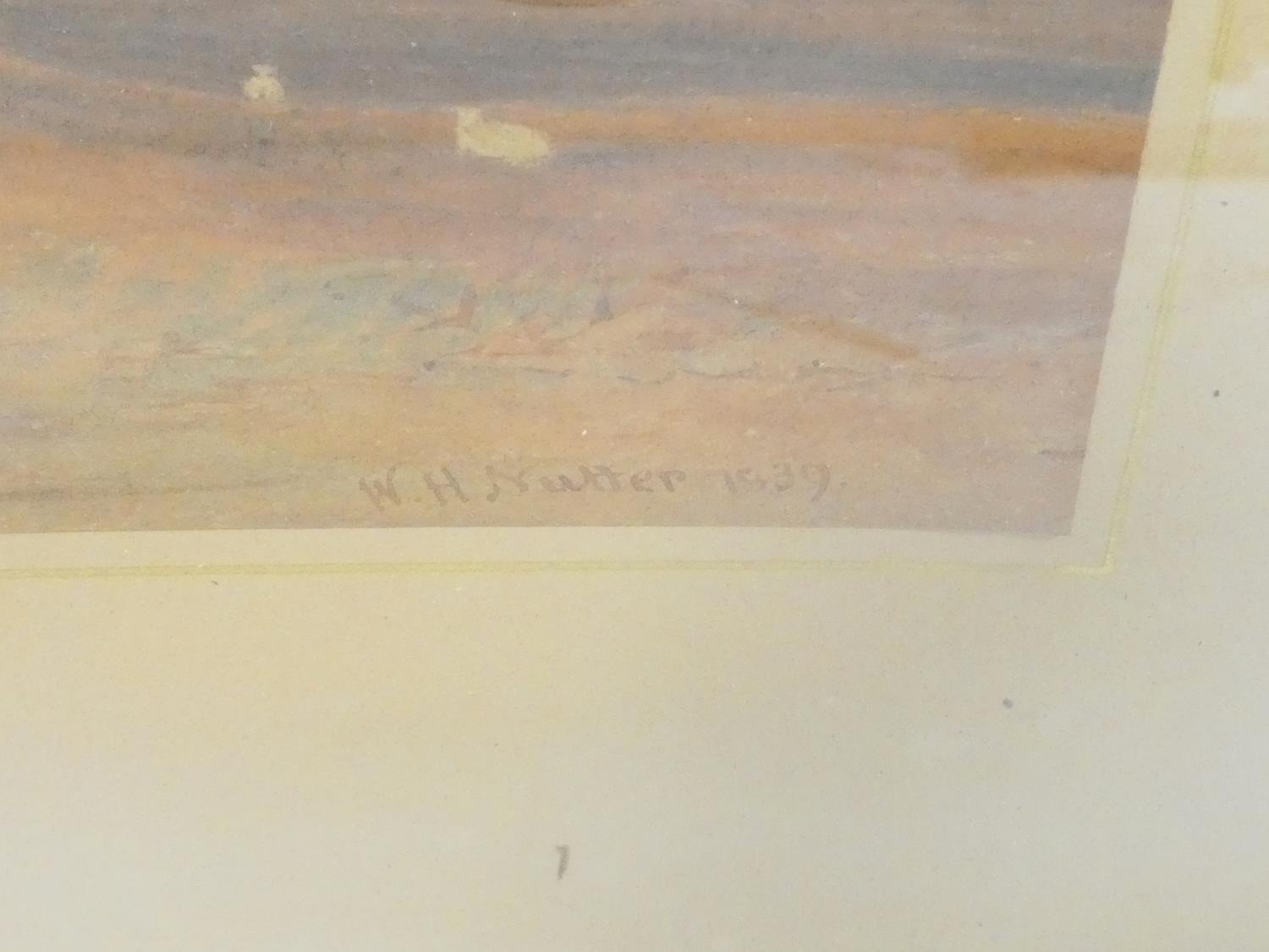 Artwork by William Henry Nutter, At Clea Hall, Made of Watercolour