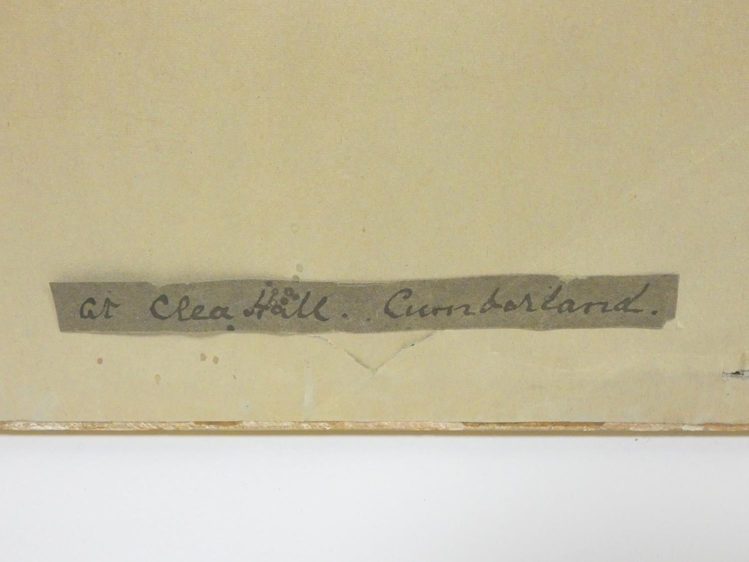 Artwork by William Henry Nutter, At Clea Hall, Made of Watercolour